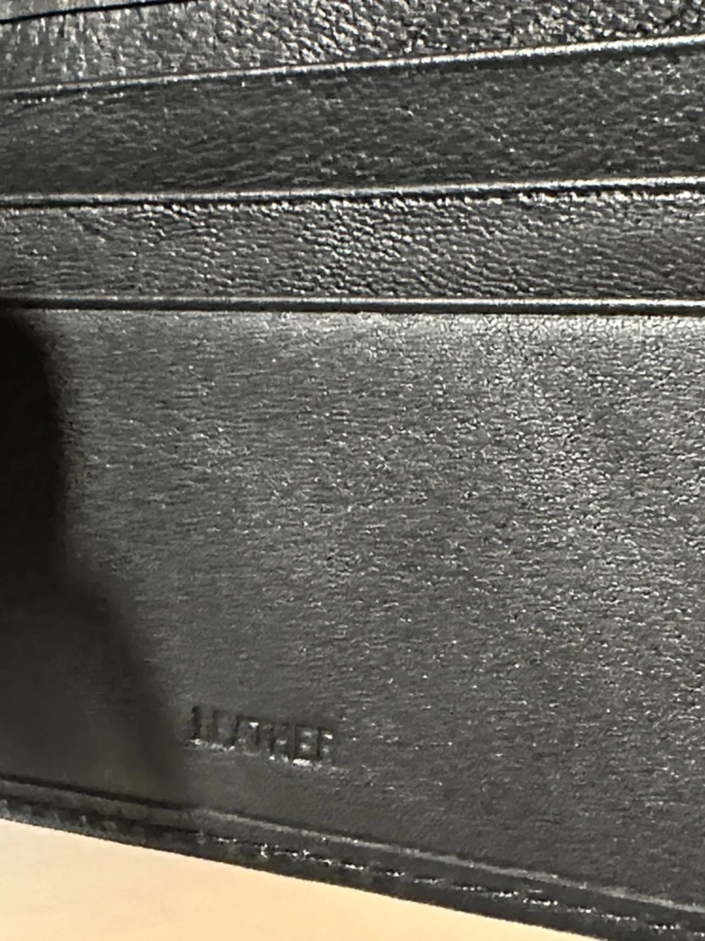 Men Calvin Klein Black Leather wallet